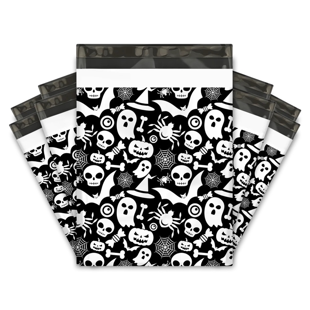 Halloween 👻 Poly Mailers 10x13 Pack of 25 - Picture 3 of 3